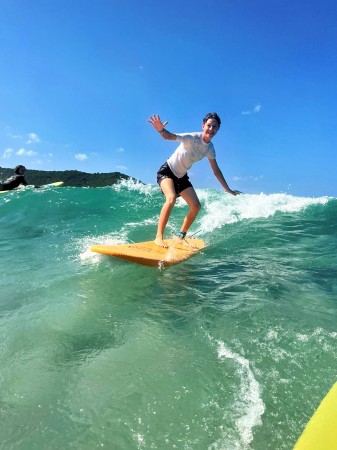 Photo séjour Surf sur la baie d'Hendaye