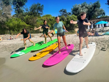 Photo séjour Surf sur la baie d'Hendaye