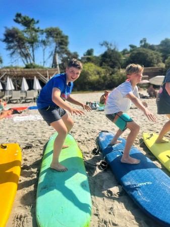 Photo séjour Surf sur la baie d'Hendaye