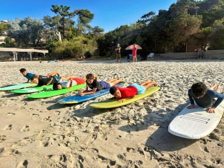 Photo séjour Surf sur la baie d'Hendaye