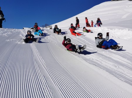 Photo séjour Albiez : Ski, luge et boules de neige