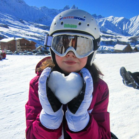 Photo une séjour Albiez : Ski, luge et boules de neige